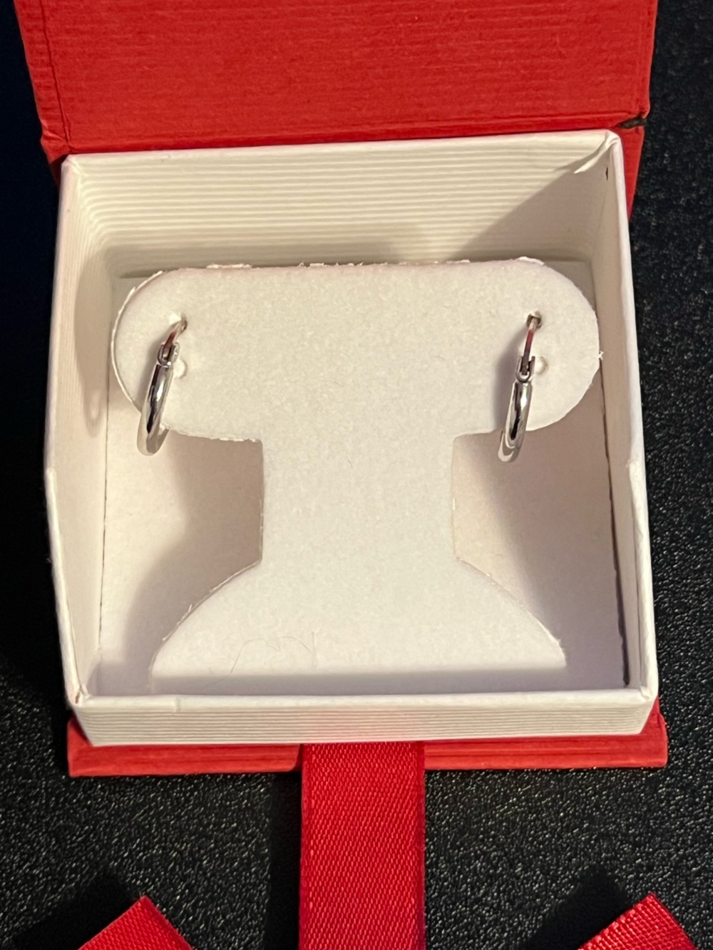 NIB Martin Pere Sterling Silver Hoop Earrings - Small Silver Hoops